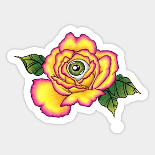 Flower that Sees Sticker